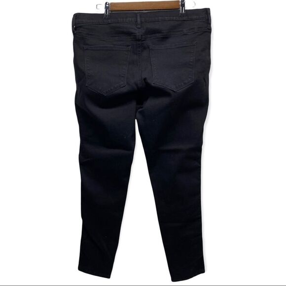 Gap Women's Stretch Black Denim Legging size 33R - Picture 2 of 9